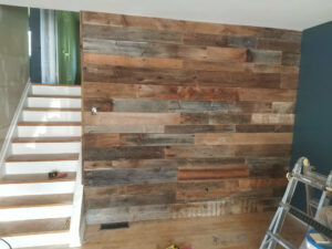 Barn Board Accent Wall